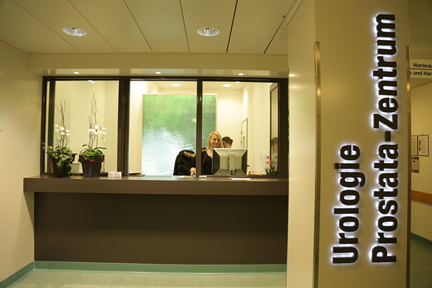 Prostatazentrum KSA, Empfang